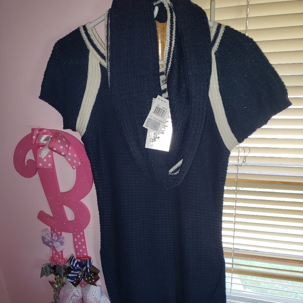 Blue Sweater Dress